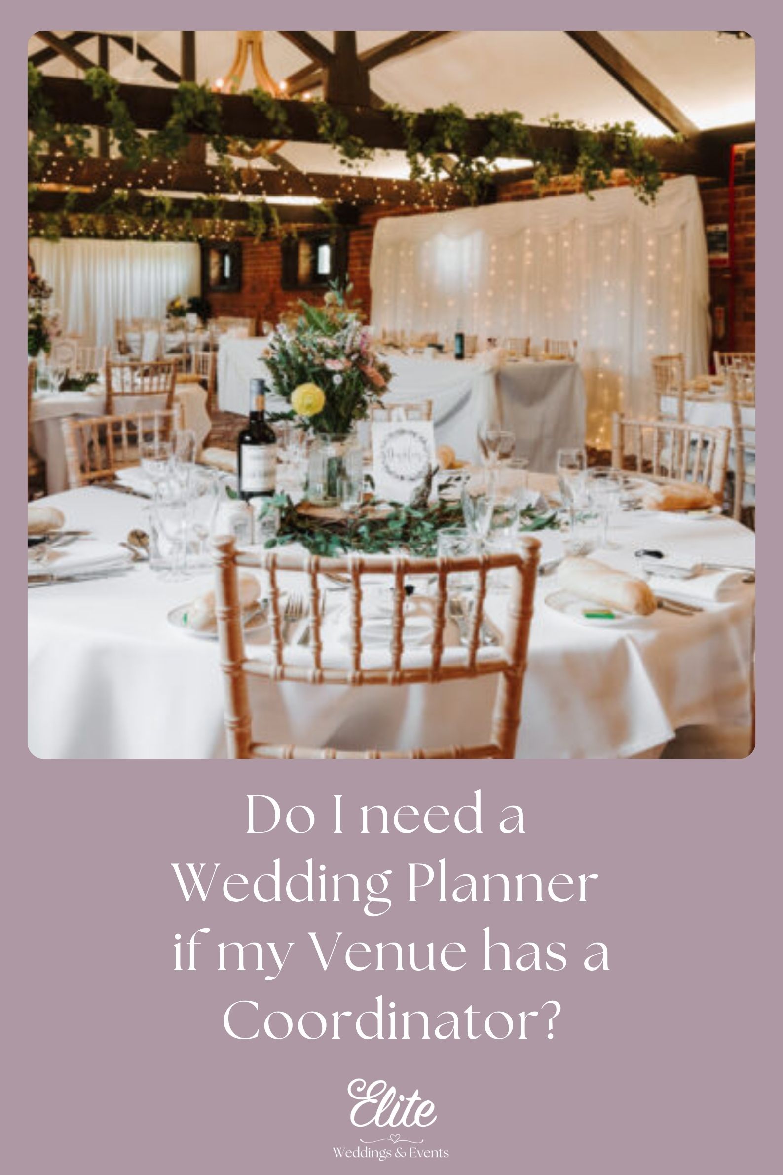 Do I Need a Wedding Planner If My Venue Has a Coordinator?